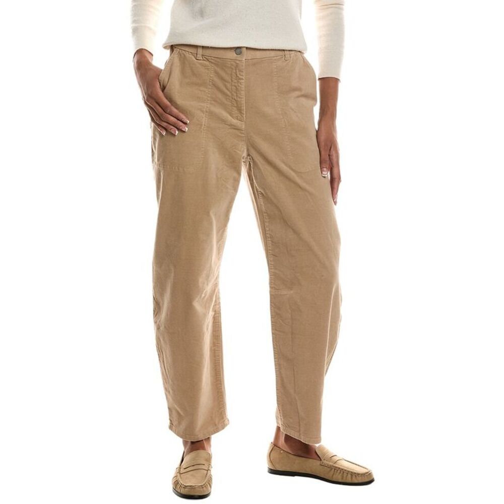 Eileen Fisher Womens  Ankle Barrel Pant